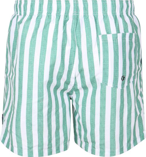 Suitable Short de Bain Big Stripe Vert