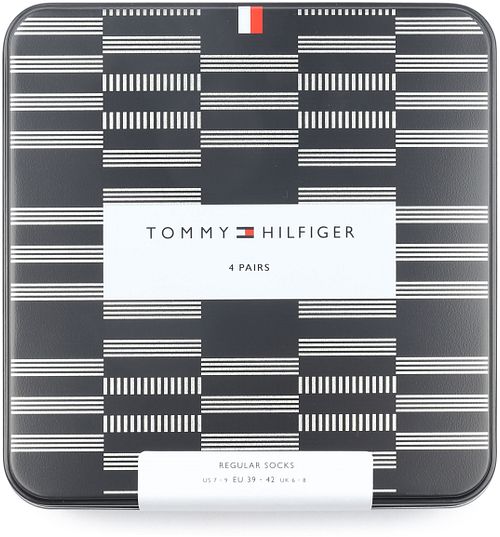 Tommy Hilfiger Gaveboks 4-pakk Jeans Blå Verpakking