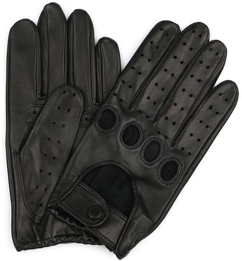 Hestra Gants Morgan Noir En Cuir