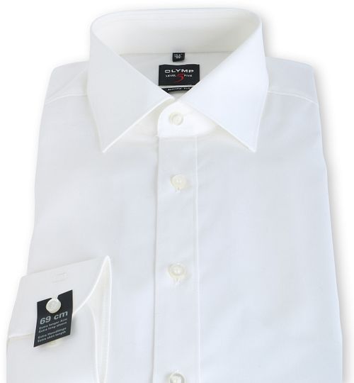 OLYMP Level Five Skjorta Med Extra Långa ärmar Body-Fit Kräm Product