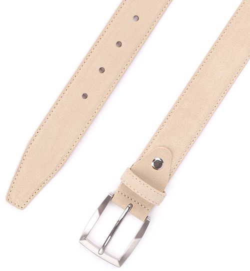 Suitable Ledergürtel Wildleder Hellbeige Product / Detail