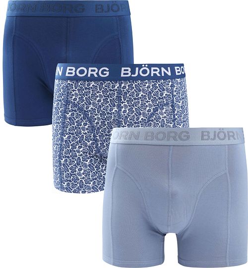 Björn Borg Boxershorts 3-pack i Stretch Blå Product