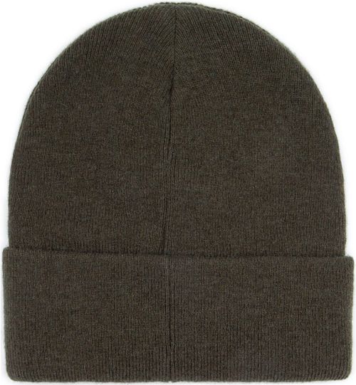 KnowledgeCotton Apparel Strikhue i Mørkegrøn Uld Product / Achterkant