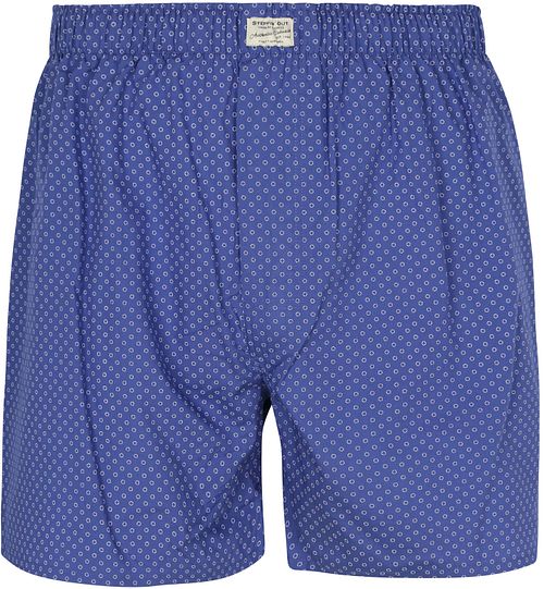 Steppin' Out Boxershorts Mönstrad Blå Product