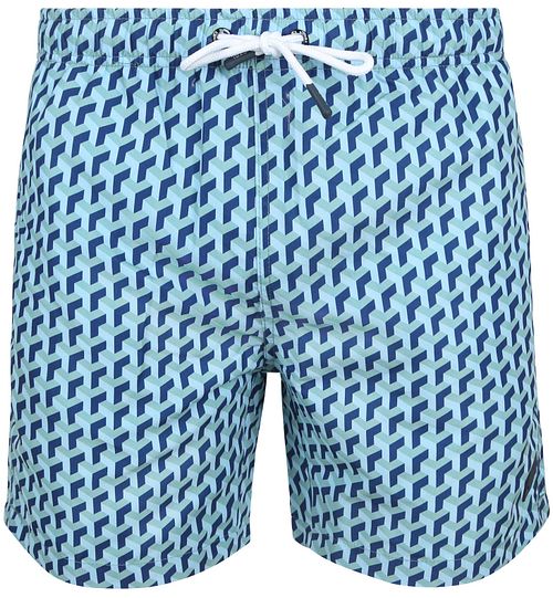 Suitable Short de Bain Impression Bleu Product