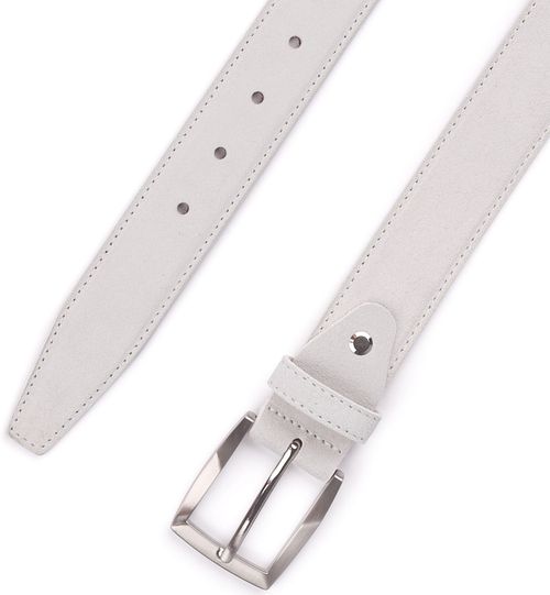 Suitable Ledergürtel Wildleder Weiß Product / Detail