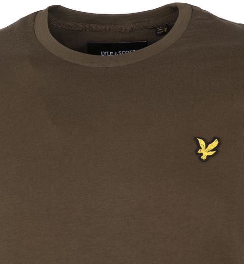Lyle and Scott t-shirt oliven Product / Detail