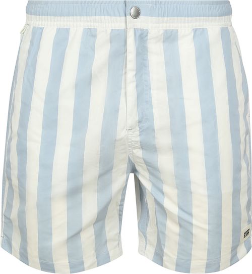 Scotch & Soda Badebukser Striber Lyseblå Product
