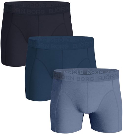 Bjorn Borg Boxers 3Pack Stretch Blue Product