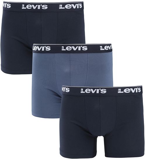 Levi's Boksershorts 3-pakning Ensfarget Marine Combo Product