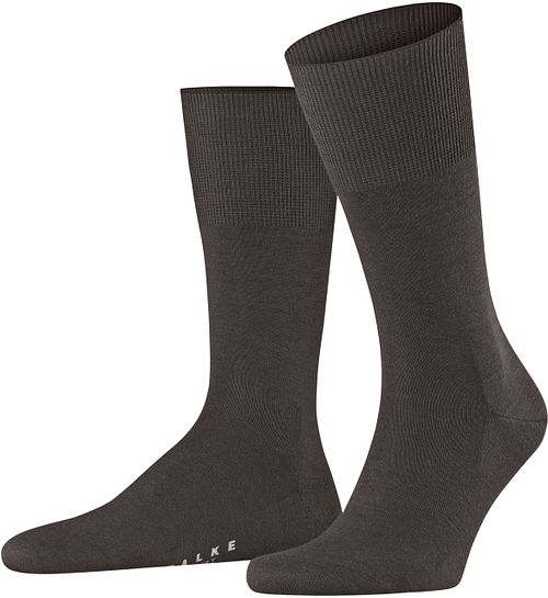 Falke Chaussette Airport Marron Foncé Melange Product / Detail