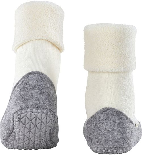 Falke Cosyshoe Sloffen Ecru Product / Achterkant