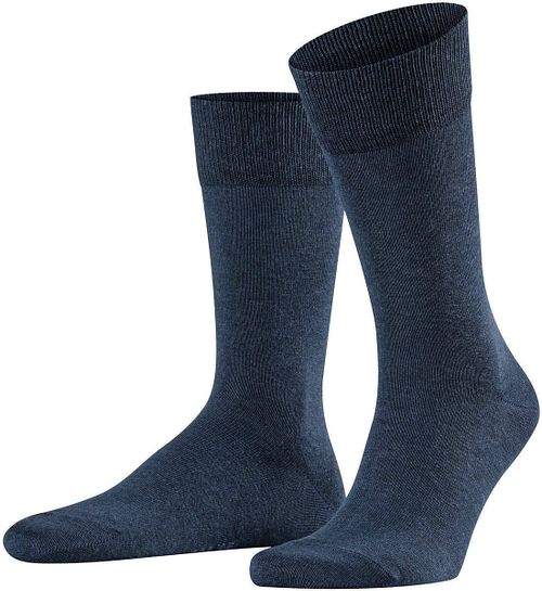 FALKE Happy Socks 2-Pack Mørk Blå Melange Product