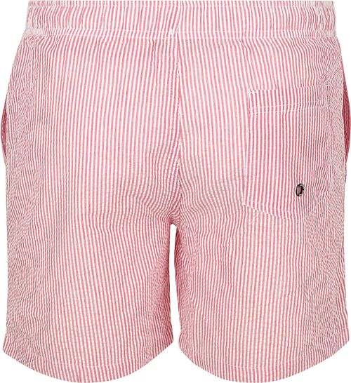Suitable Badebukse Stripe Seersucker Rød Product / Achterkant