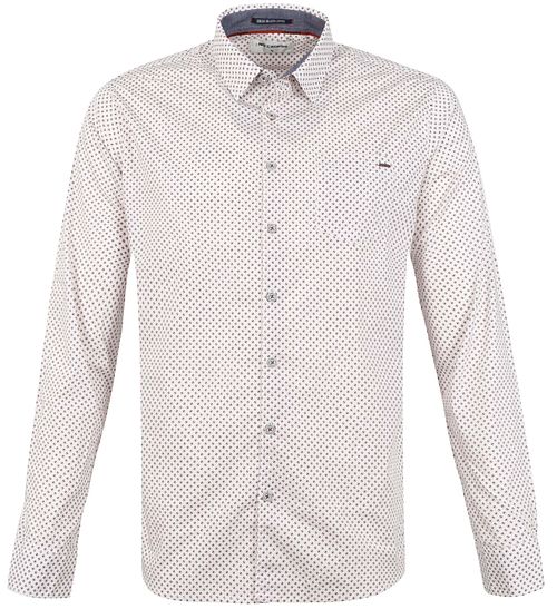 No Excess Overhemd Strepen Oranje Product