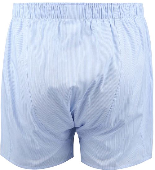 Steppin' Out Boxershorts Stribe Lyseblå Product / Achterkant