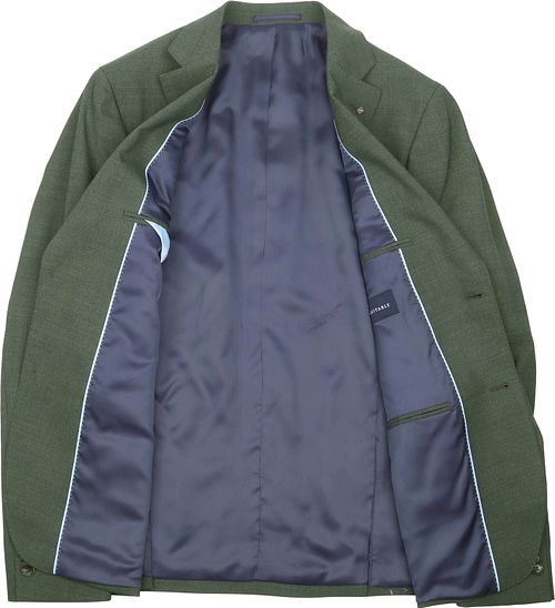 Suitable Strato Toulon Suit Wool Sterling Green Product / Detail