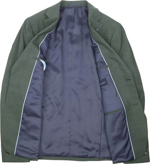 Suitable Toulon Dress in Wool Olive Green Product / Detail