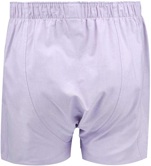 Steppin' Out Boxershorts i Oxford Lilla Product / Achterkant