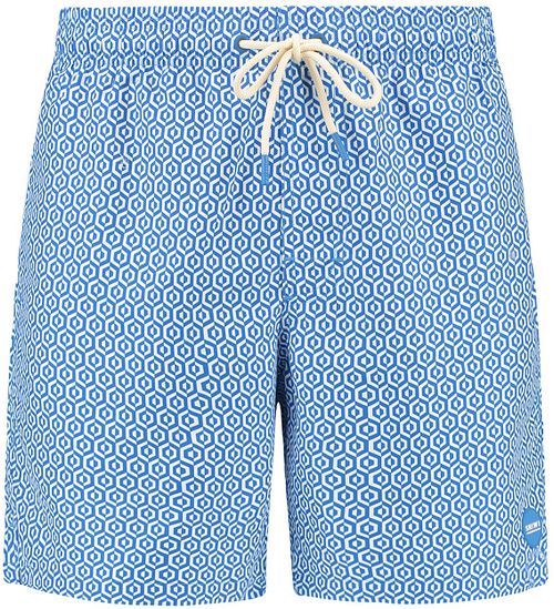 Shiwi Badeshorts Mike Geo Tile Kobaltblau Product
