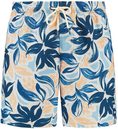 Shiwi Zwembroek Mike Floral Leafs Blauw Product