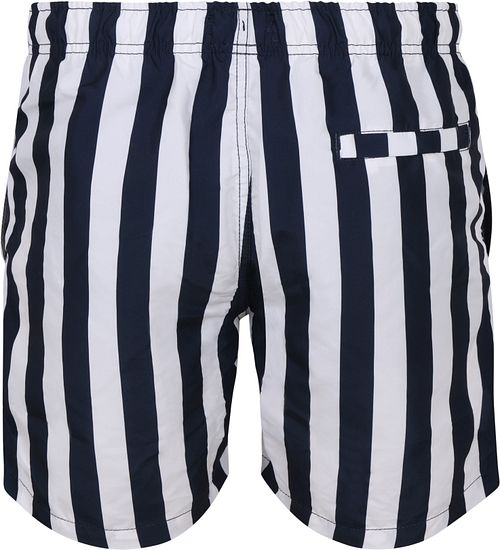 Shiwi Zwembroek Broad Navy Stripe Product / Achterkant