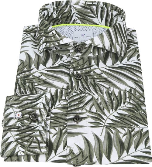 Blue Industry Chemise Feuilles Vert Foncé Product / Detail