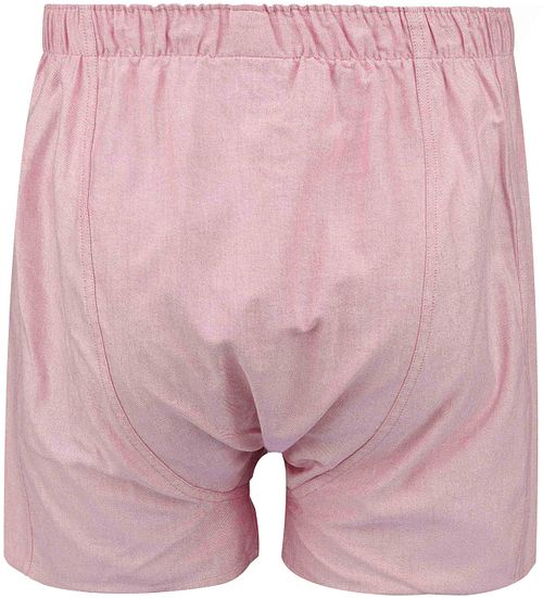Steppin' Out Boxershort Oxford Rød Product / Achterkant