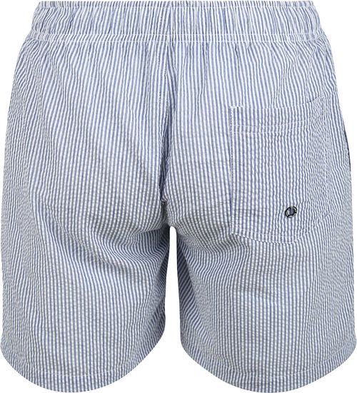 Suitable Zwembroek Stripe Seersucker Blauw Product