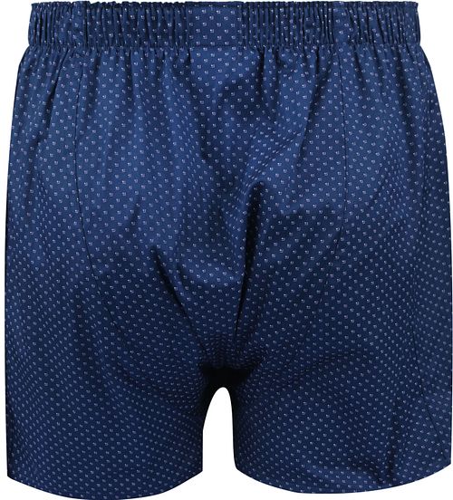 Steppin' Out boksershorts med print – navy Product / Achterkant