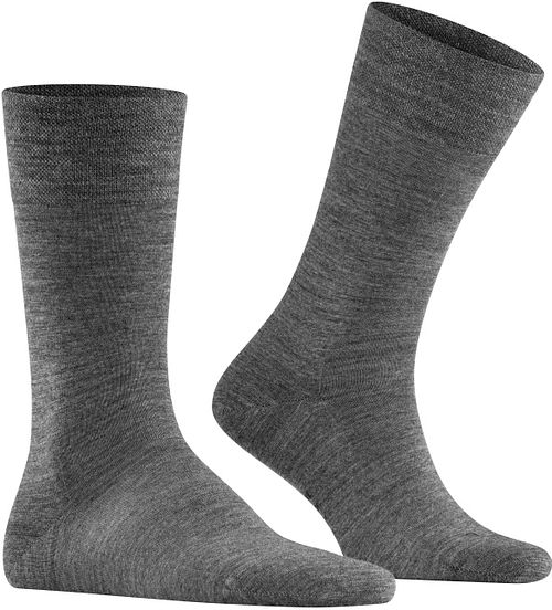 Calcetines Falke Sensitive Berlin de mezcla de lana en antracita Product / Detail