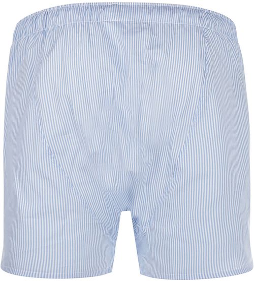 Bokserki Steppin' Out z popeliny w jasnoniebieskie paski Product / Achterkant