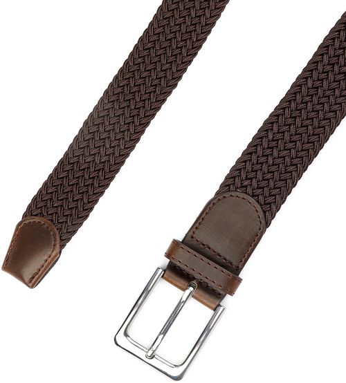 Braided Belt Brown Product / Detail