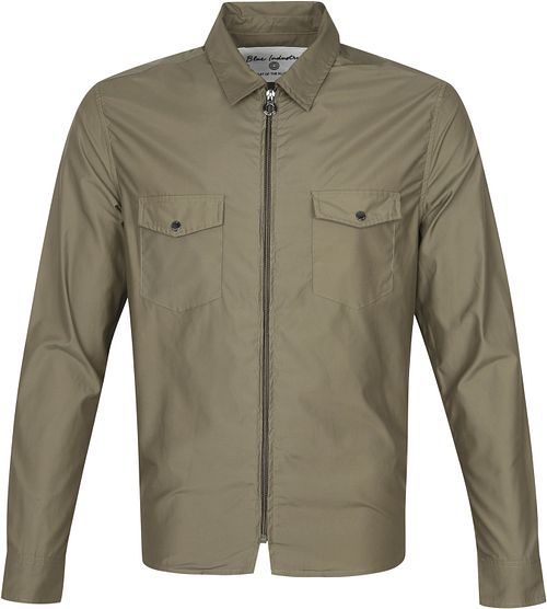Blue Industry Zip Jacke Grun Product