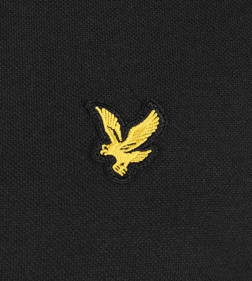 Lyle and Scott czarna koszulka polo z długim rękawem Product / Detail