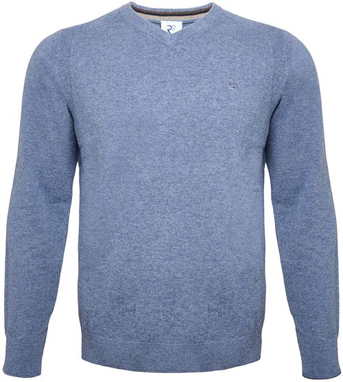 R2 Pullover Merino Wool Blau Product