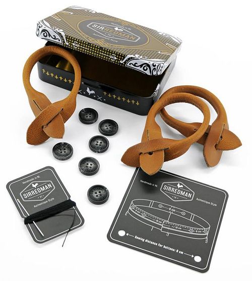 Sir Redman Bretels Combi Pack Cognac Product