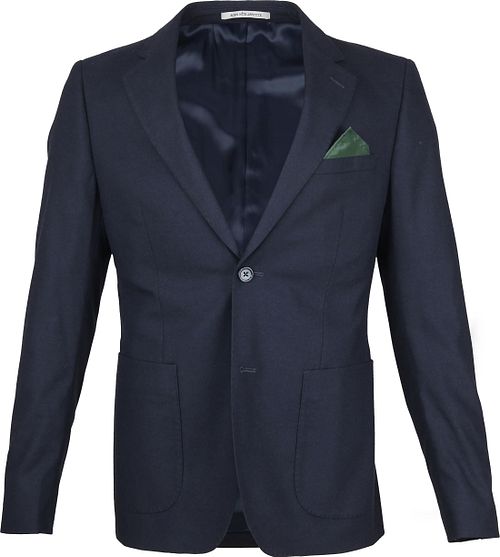 Suitable Blazer in flanella blu navy Product