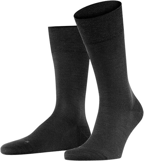 Falke Sock Sensitive Berlin Wool Blend Black Product / Detail