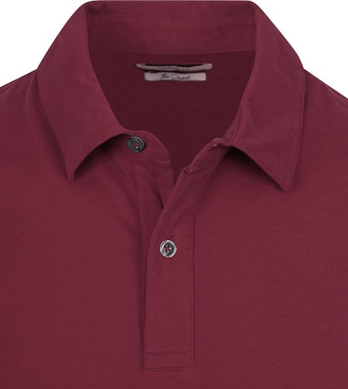 King Essentials The James Polo Shirt Burgundy Product / Detail