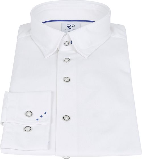 R2 Overhemd Uni Wit Product / Detail