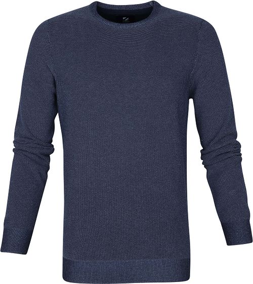 Pullover Suitable Respect Jean blu scuro Product