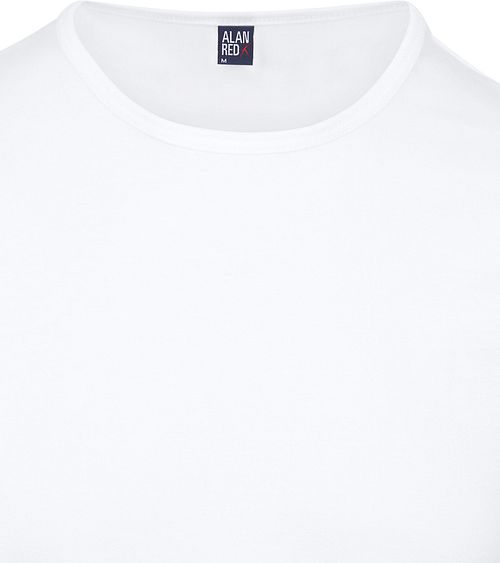 Alan Red Derby T-Shirts extra largos blancos (pack de 2) Product / Detail