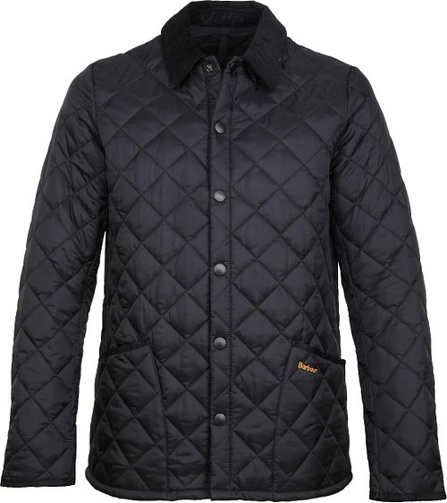 Barbour Heritage Liddesdale pikowana kurtka czarna Product
