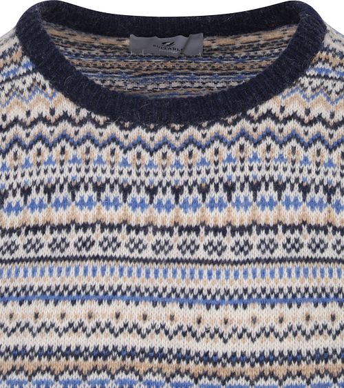 Suitable Prestige Fair Isle Genser Beige Product / Detail