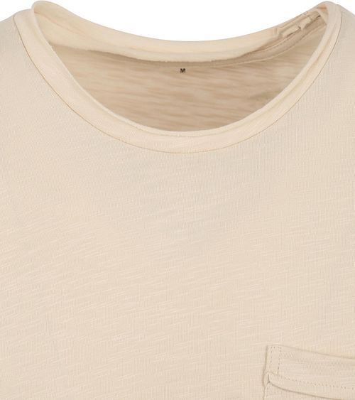 No Excess T-skjorte Slubs Ecru Product / Detail