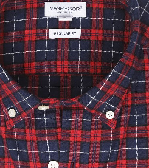 McGregor Skjorta Rutig Röd Blå Product / Detail