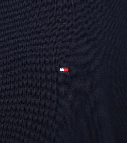 Tommy Hilfiger Big & Tall Half Zip Tröja Marinblå Product / Detail