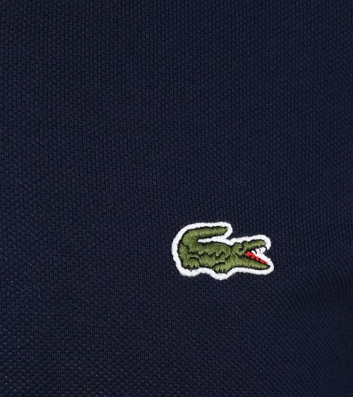 Lacoste Poloshirt Pique Langærmet Mørkeblå Product / Detail