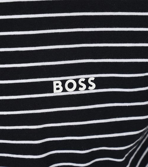 BOSS T-shirt Stripe Navy Product / Detail